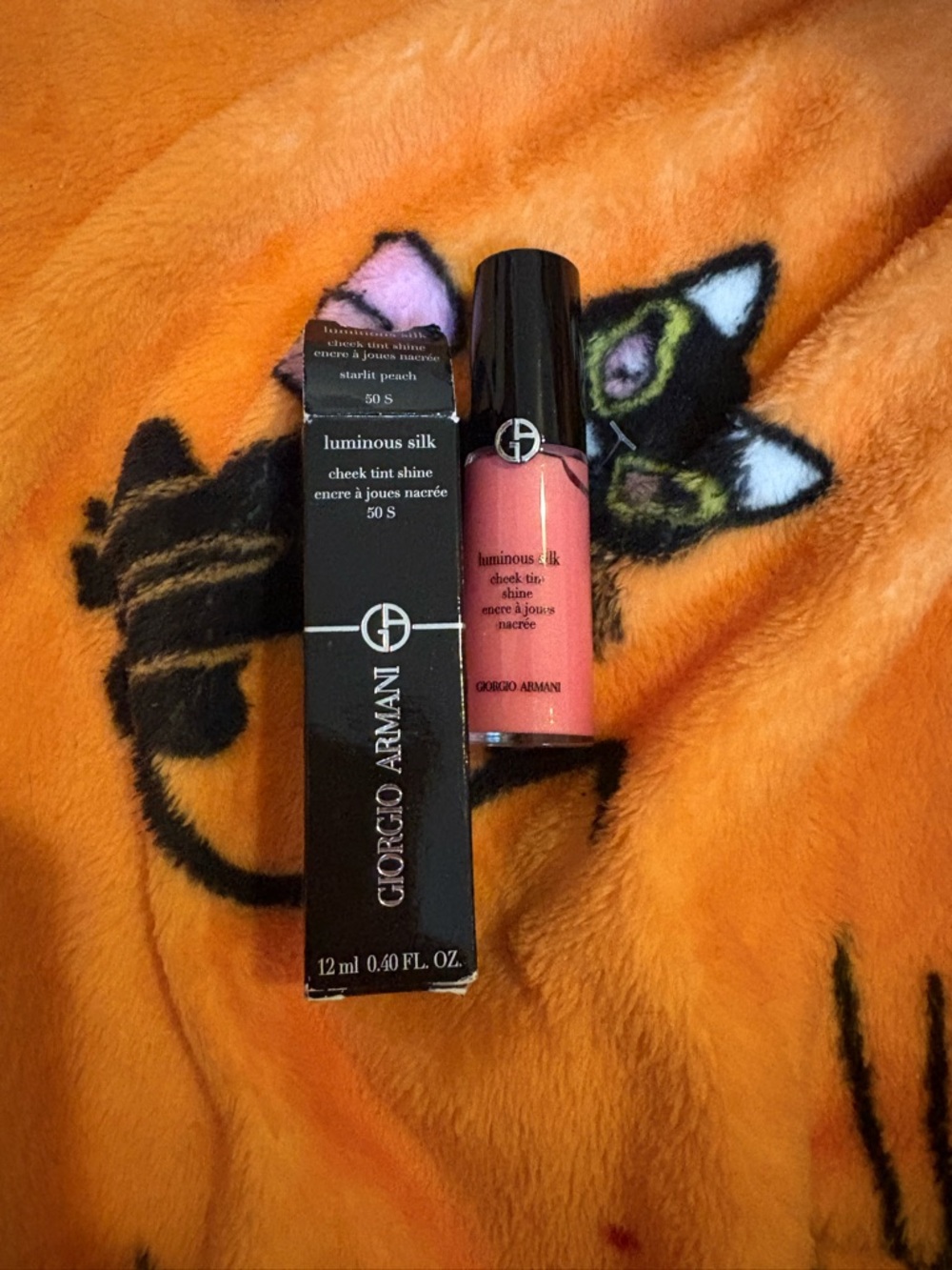 Giorgio Armani Luminous Silk Cheek Tint Shine -shade 50S starlit peach